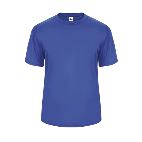 Badger Sport C2 Performance Yth Tee (520000-002003), Color 'Royal'